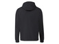 Zwart hoodie met capuchon.
