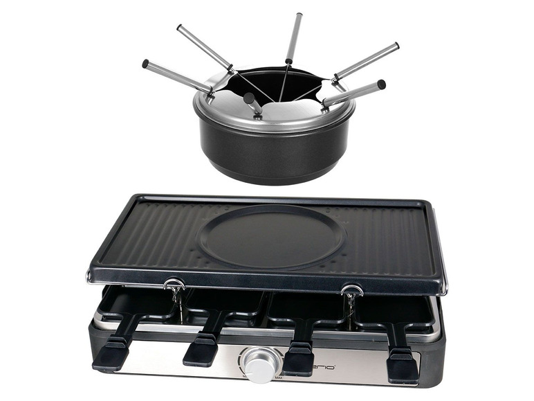 Ga naar volledige schermweergave: Emerio Raclette-fondue combi apparaat RG-124930 - afbeelding 5