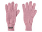 Een paar roze wollen handschoenen van Bruno Banani.