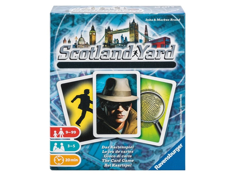 Ga naar volledige schermweergave: Ravensburger Kaartspel Scotland Yard - afbeelding 1