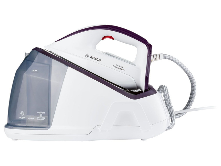 Bosch Serie 18 EasyComfort stoomstrijkijzer met waterreservoir.