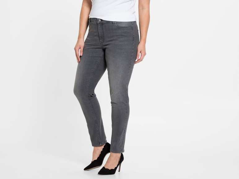 Ga naar volledige schermweergave: esmara Dames jeans super skinny plus size - afbeelding 8