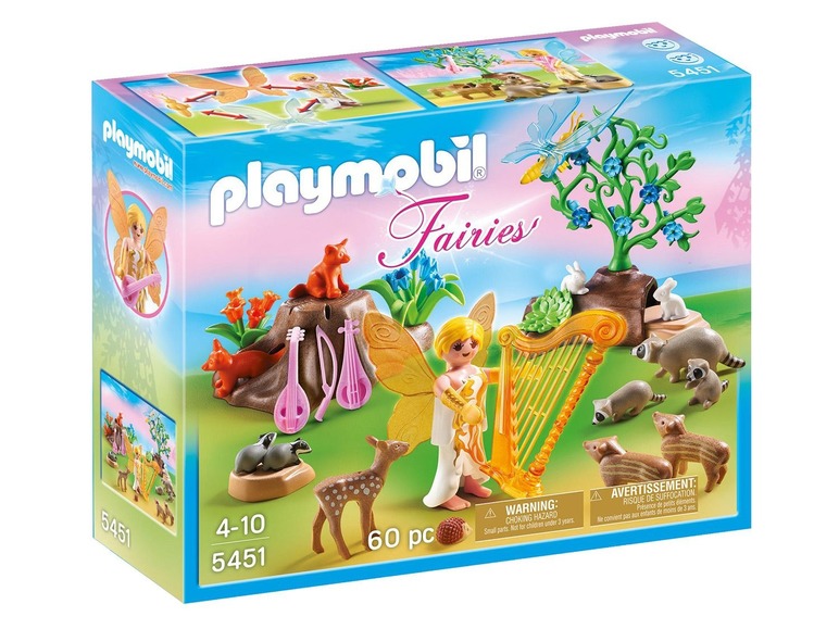 Ga naar volledige schermweergave: Playmobil Harpfee bij het bosconcert - afbeelding 1