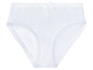 Witte onderbroek voor meisjes met een strik.