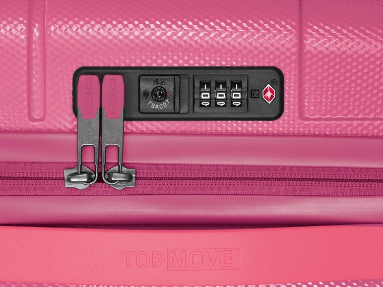 Ga naar volledige schermweergave: TOPMOVE Koffer roze 75 l - afbeelding 5