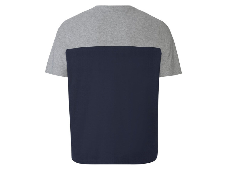 Ga naar volledige schermweergave: LIVERGY T-shirt met ronde hals van een katoenmix - afbeelding 4