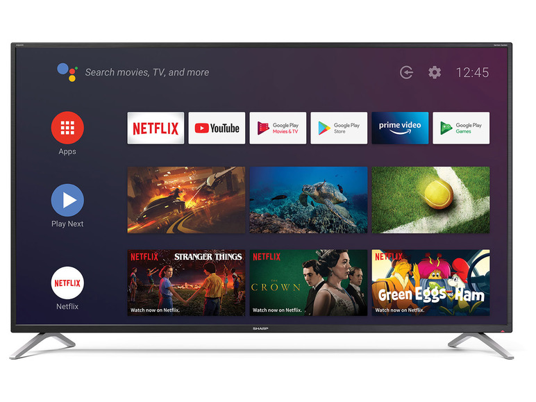 Ga naar volledige schermweergave: Sharp Televisie 4K Ultra HD SmartTV Android TV™ LC-BL2EA - afbeelding 1