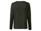 Een donkergroen longsleeve shirt.