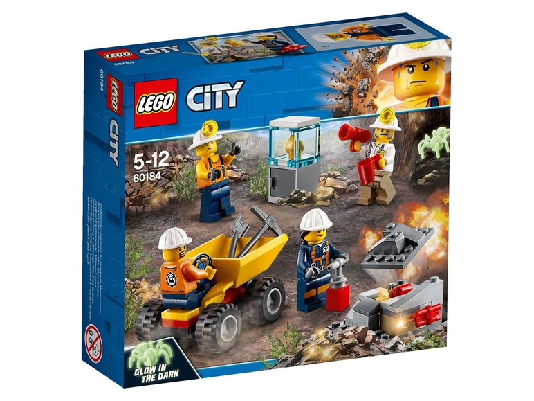 Ga naar volledige schermweergave: LEGO® City Speelset mijnbouwteam - afbeelding 1