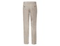 Beige linnen broek voor heren.
