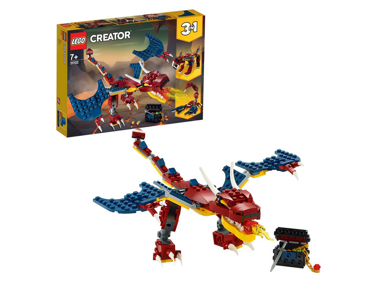 Ga naar volledige schermweergave: LEGO® Creator Vuurdraak - afbeelding 5