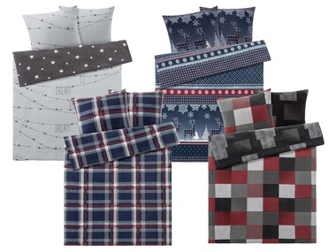 meradiso Draaibaar microvezel-fleece beddengoed 200 x 200 cm