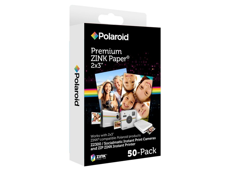 Ga naar volledige schermweergave: Polaroid ZINK papier 2x3 inch - 50 stuks - afbeelding 1