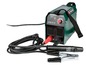 Een Parkside PISG 120 A2 lasapparaat met kabels en klemmen.