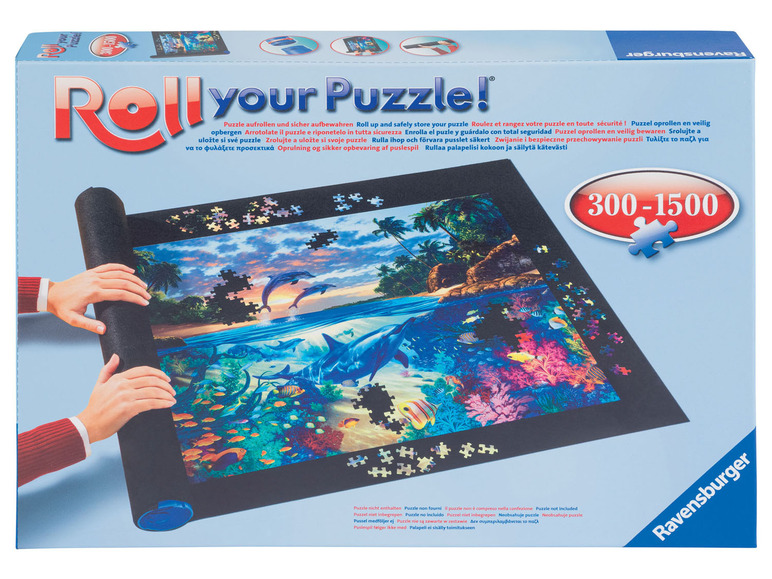 Ga naar volledige schermweergave: Ravensburger Puzzelopbergsysteem »Roll your Puzzle«, voor 300 - 1500 stukjes - afbeelding 1
