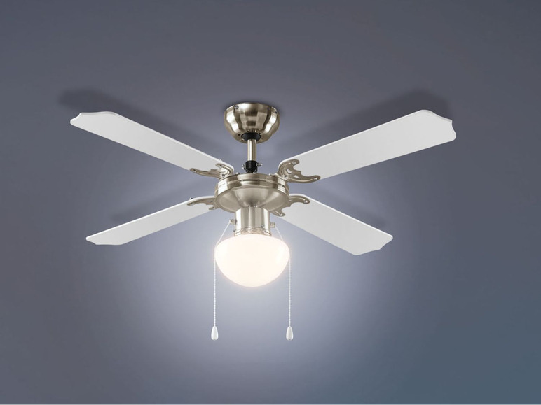 Ga naar volledige schermweergave: Livarno Home Plafondventilator met LED-lamp - afbeelding 7