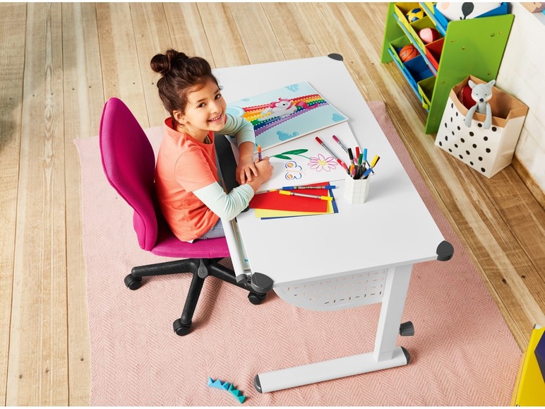 Ga naar volledige schermweergave: LIVARNO LIVING Kinder bureaustoel roze - afbeelding 7