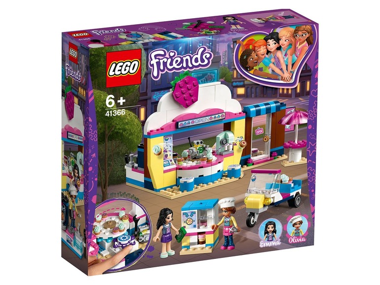Ga naar volledige schermweergave: LEGO® Friends Cupcake-café - afbeelding 1