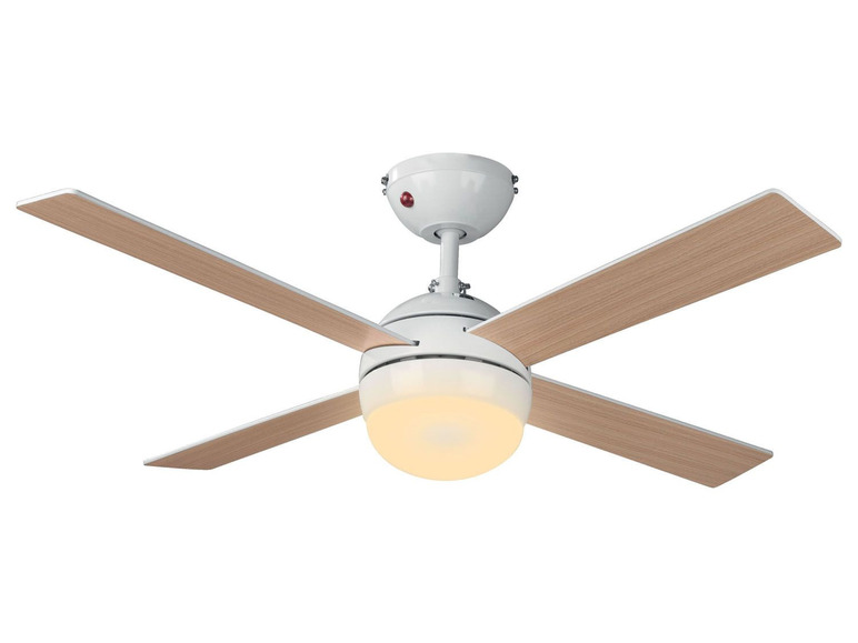 Ga naar volledige schermweergave: Livarno Home Ventilator met LED-plafondlamp - afbeelding 2