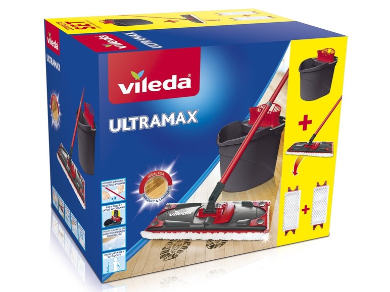Ga naar volledige schermweergave: Vileda Ultra Max vloerwisserset - afbeelding 1