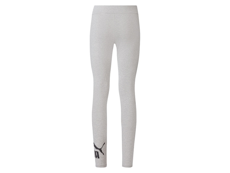 Grijze Puma leggings met groot logo.
