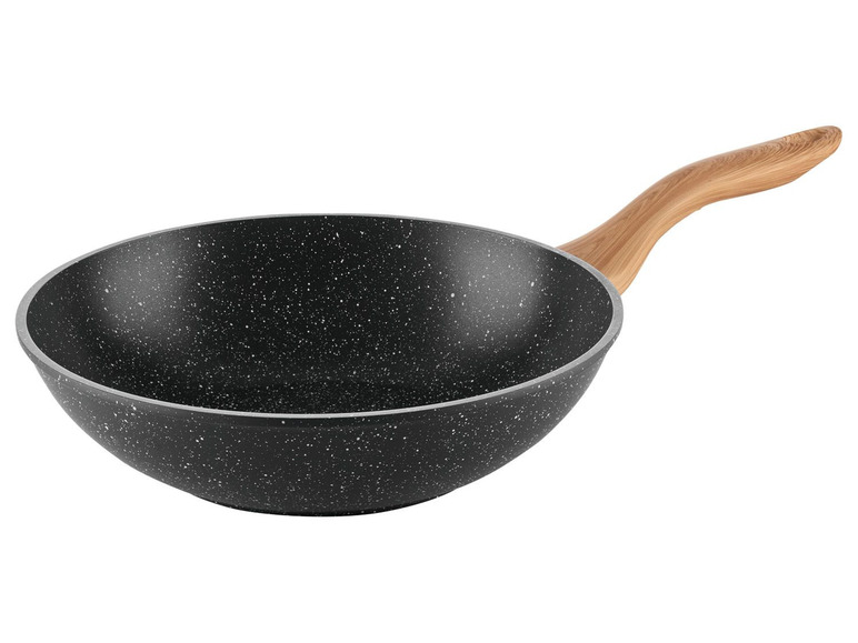 Ga naar volledige schermweergave: ERNESTO Aluminium wok- of koekenpan Ø28 cm - afbeelding 9