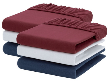 meradiso 2 fleece-hoeslakens, 90-100 x 200 cm