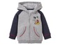 Baby jongens hoodie met Mickey Mouse print.