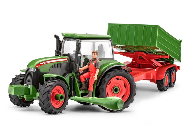 Ga naar volledige schermweergave: Revell Tractor met aanhanger - afbeelding 1