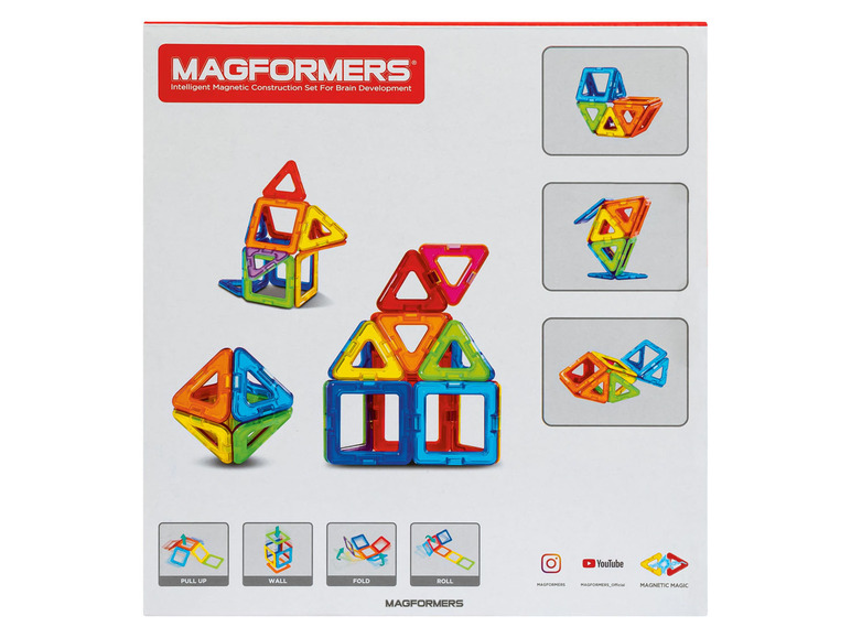 Ga naar volledige schermweergave: Magformers Magnetisch constructiespeelgoed - afbeelding 3