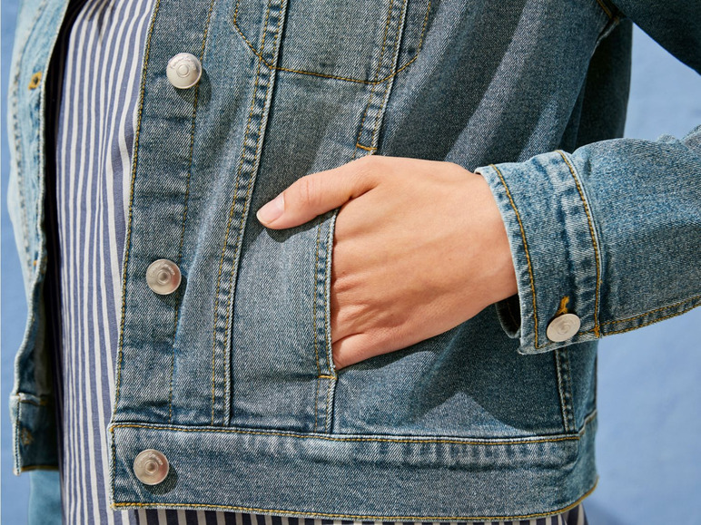 Ga naar volledige schermweergave: esmara® Dames jeansjack - afbeelding 10