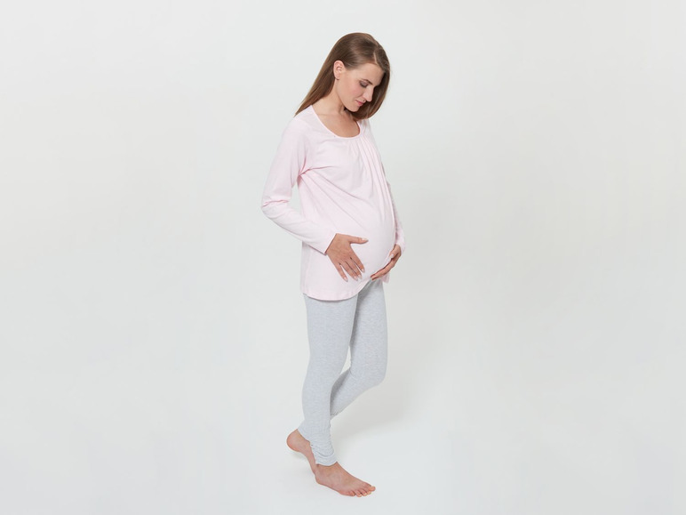 Ga naar volledige schermweergave: ESMARA® Lingerie Dames zwangerschapspyjama - afbeelding 5