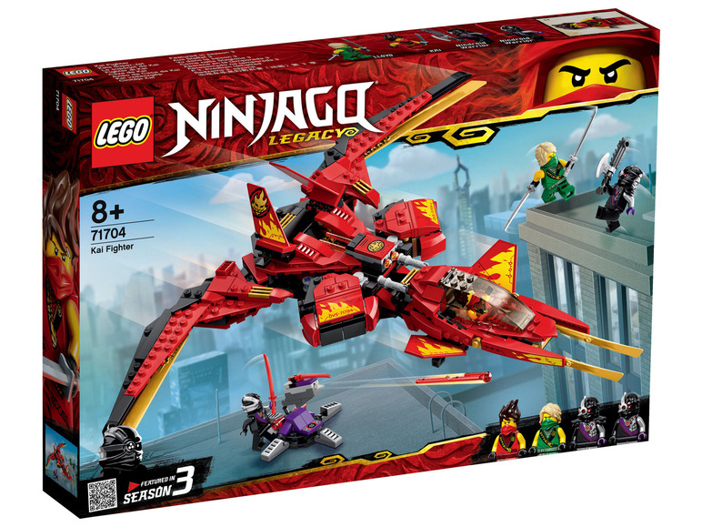 Ga naar volledige schermweergave: LEGO® NINJAGO Kai Fighter (71704) - afbeelding 1