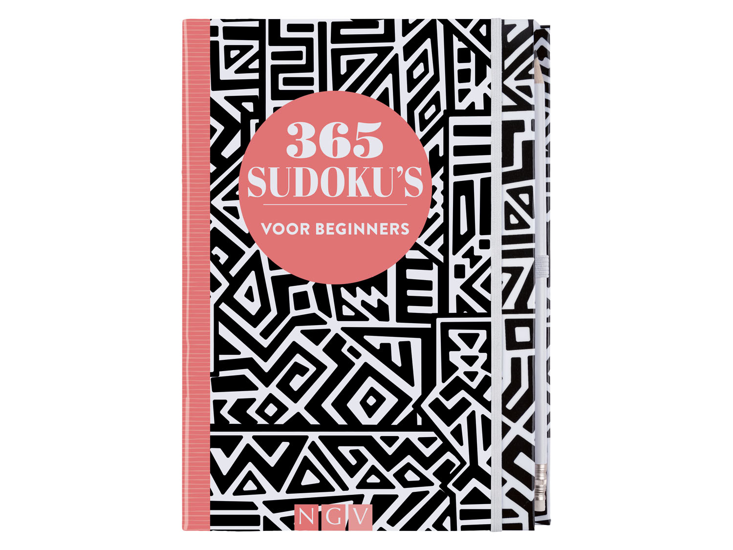 Sudoku boek met potlood (365 Sudoku's voor beginners)