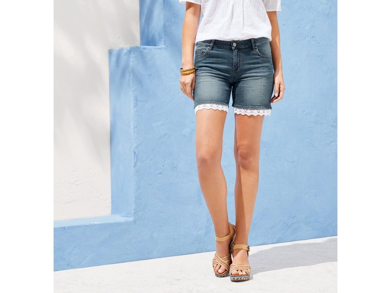 Ga naar volledige schermweergave: esmara® Dames jeansshort - afbeelding 13