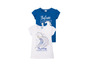 Twee Frozen T-shirts met Elsa en haar paard.