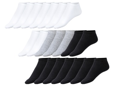 esmara® Sneakersokken voor dames, 7 paar, biokatoen