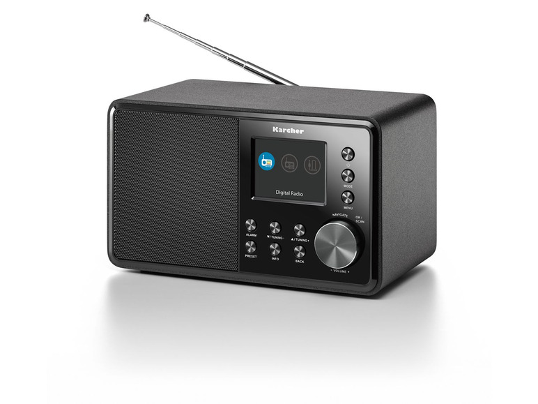 Ga naar volledige schermweergave: Karcher DAB 3000 Digitale radio - DAB+ - Wekker met Dual Alarm - afbeelding 2