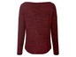 Een rood longsleeve shirt met een v-hals.