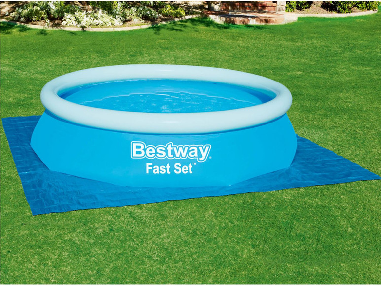 Ga naar volledige schermweergave: Bestway Flowclear™ vierkant grondzeil voor zwembad - afbeelding 6