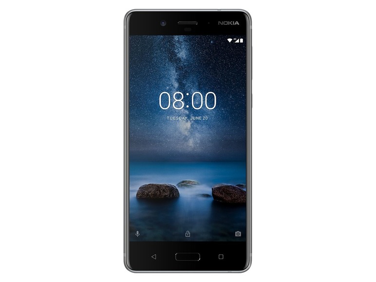 Ga naar volledige schermweergave: Nokia 8 grijs - afbeelding 1