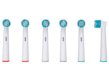 nevadent 6 opzetborstels voor elektrische tandenborstel