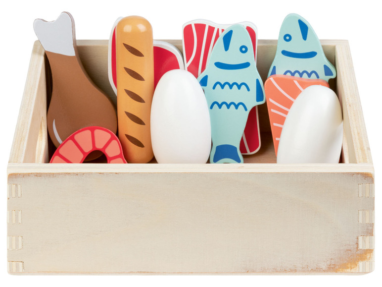 Ga naar volledige schermweergave: Playtive Houten kist met etenswaren - afbeelding 24