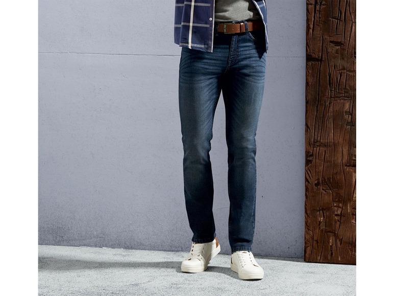 Ga naar volledige schermweergave: LIVERGY Heren jeans slim fit - afbeelding 3