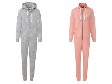 ESMARA® jumpsuit dames, soft touch-effect, met katoen