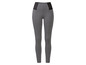 Grijze leggings met hoge taille