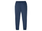 Donkerblauwe joggingbroek met elastische tailleband