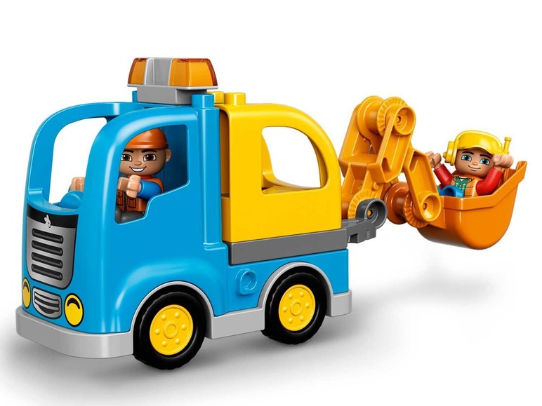 Ga naar volledige schermweergave: LEGO® DUPLO® Graafmachine & truck - afbeelding 5