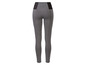 Grijze leggings met een hoge tailleband.