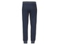 Donkerblauwe joggingbroek met elastische tailleband.